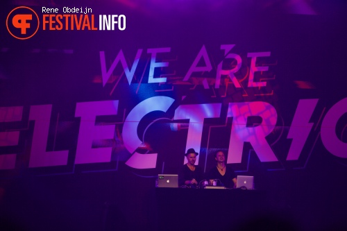 Booka Shade op We Are Electric 2015 foto