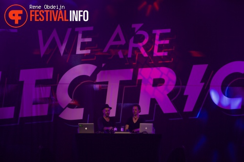 Booka Shade op We Are Electric 2015 foto