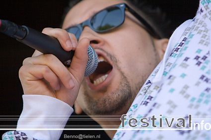 Jiggy Djé op Bevrijdingsfestival Utrecht 2007 foto