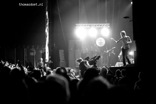 Iggy Pop op Down The Rabbit Hole 2015 - Zaterdag foto