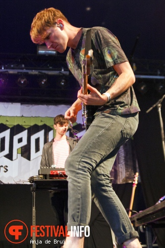 Glass Animals op Metropolis Festival 2015 foto