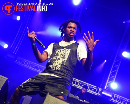 Denzel Curry op Woo Hah! 2015 foto