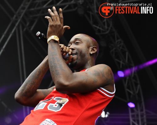 Freddie Gibbs op Woo Hah! 2015 foto