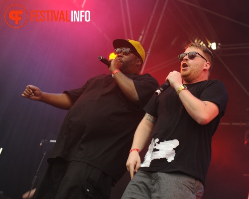 Run The Jewels op Woo Hah! 2015 foto