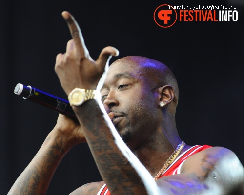 Freddie Gibbs op Woo Hah! 2015 foto