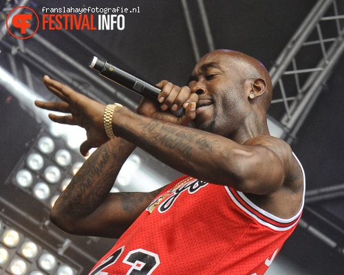 Freddie Gibbs op Woo Hah! 2015 foto