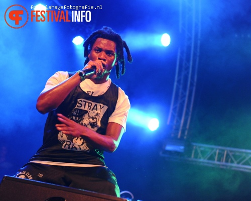 Denzel Curry op Woo Hah! 2015 foto