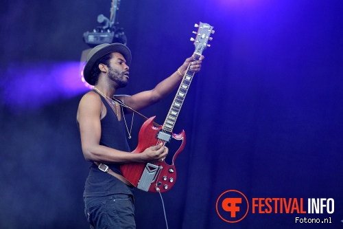 Gary Clark Jr. op Bospop 2015 - Zaterdag foto