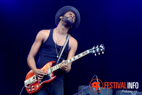 Gary Clark Jr. op Bospop 2015 - Zaterdag foto