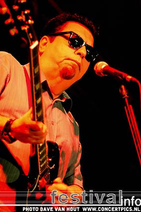 Los Lobos op Moulin Blues 2007 foto