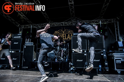 Teethgrinder op Graveland Deathfest 2015 foto