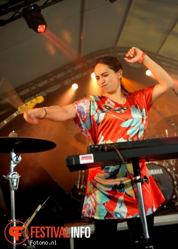 Meridian Brothers op Welcome To The Village 2015 - zaterdag foto