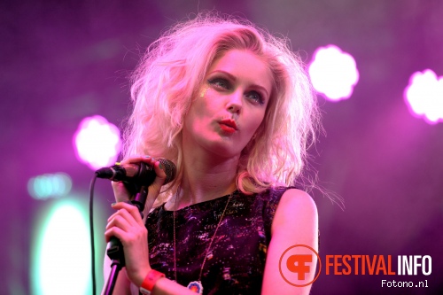 The Asteroids Galaxy Tour op Welcome To The Village 2015 - zaterdag foto