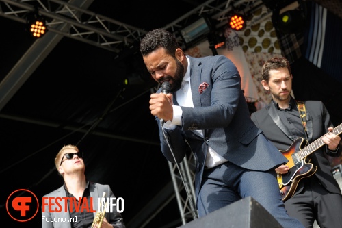 Myles Sanko op Welcome To The Village 2015 - zondag foto