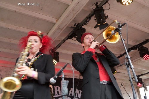 The Urban Voodoo Machine op Zwarte Cross 2015 - Vrijdag foto