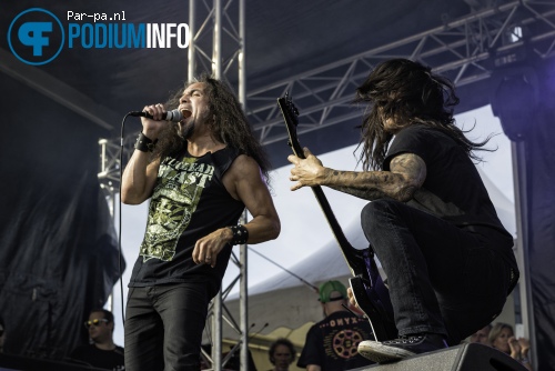 Death Angel op Schollenpop 2015 foto