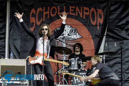 Lucas Hamming op Schollenpop 2015 foto