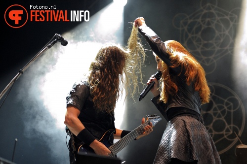 Epica op Cityrock Leeuwarden 2015 foto