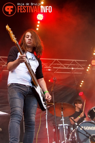 Aaron Keylock op Waterpop 2015 foto