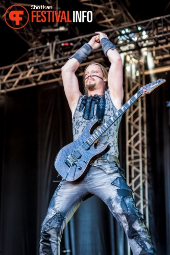 Ensiferum op Into The Grave 2015 foto