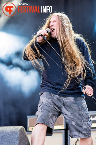 Obituary op Into The Grave 2015 foto