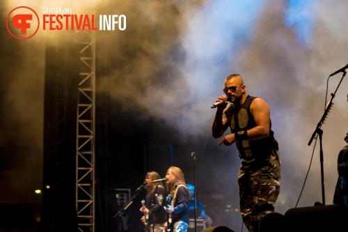 Sabaton op Into The Grave 2015 foto