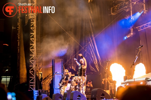 Sabaton op Into The Grave 2015 foto