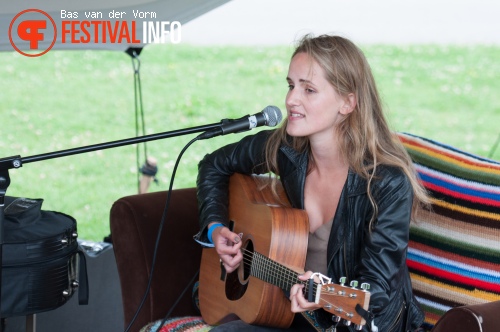 Amber Kamminga op Festival The Brave 2015 foto