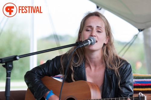 Amber Kamminga op Festival The Brave 2015 foto