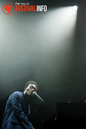 Benjamin Clementine op Lowlands 2015 - zondag foto