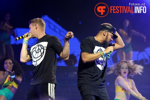 Major Lazer op Lowlands 2015 - zondag foto