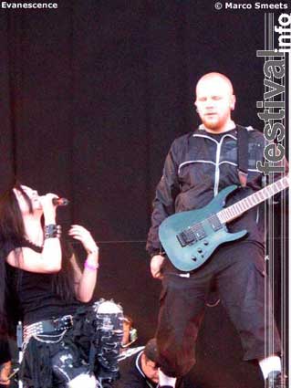 Evanescence op Pinkpop 2003 foto