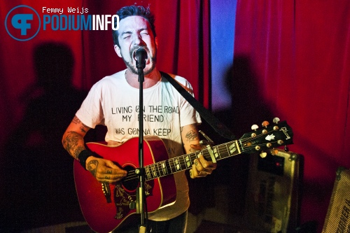 Frank Turner op Frank Turner - 11/09 - Backstage Hotel foto