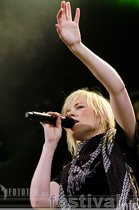 Ilse DeLange op Dauwpop 2007 foto