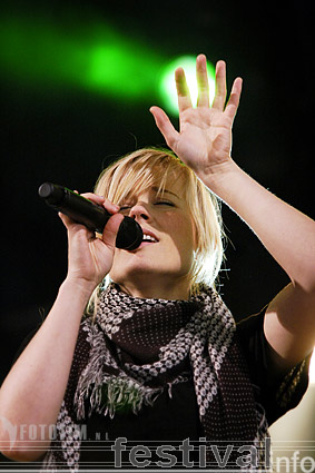 Ilse DeLange op Dauwpop 2007 foto