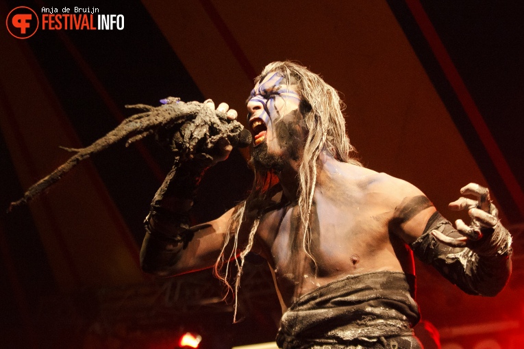 Igorrr op Baroeg Open Air 2015 foto