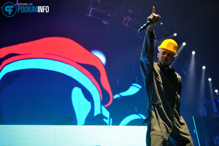 Major Lazer op Major Lazer 03/10 Heineken Music Hall foto