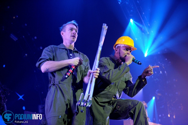 Major Lazer op Major Lazer 03/10 Heineken Music Hall foto