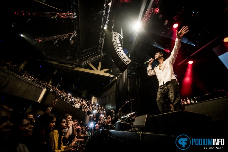 Keith Sweat op Blackstreet & Keith Sweat - 7/10 - TivoliVredenburg foto