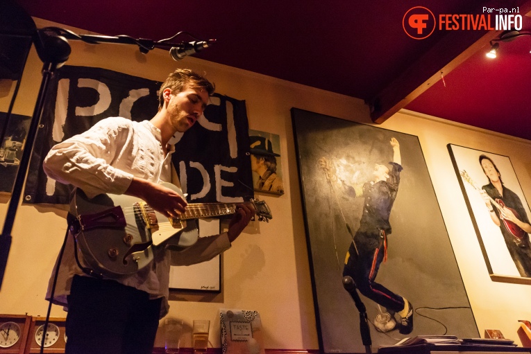 Niek Pronk op Popronde Leiden 2015 foto