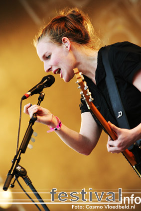 Wir Sind Helden op Pinkpop 2007 foto