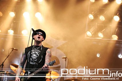 Good Charlotte op Pinkpop 2007 foto