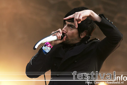 Lostprophets op Pinkpop 2007 foto