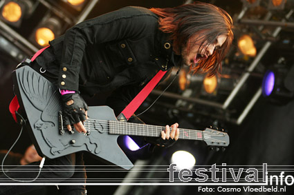 Thirty Seconds to Mars op Pinkpop 2007 foto