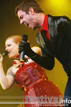 Scissor Sisters op Pinkpop 2007 foto