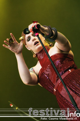 Scissor Sisters op Pinkpop 2007 foto