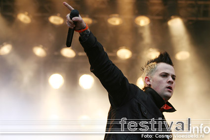 Good Charlotte op Pinkpop 2007 foto