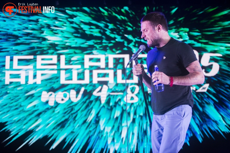 Sleaford Mods op Iceland Airwaves 2015 foto