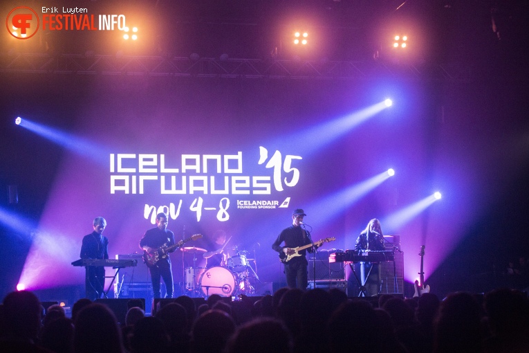 Porches op Iceland Airwaves 2015 foto