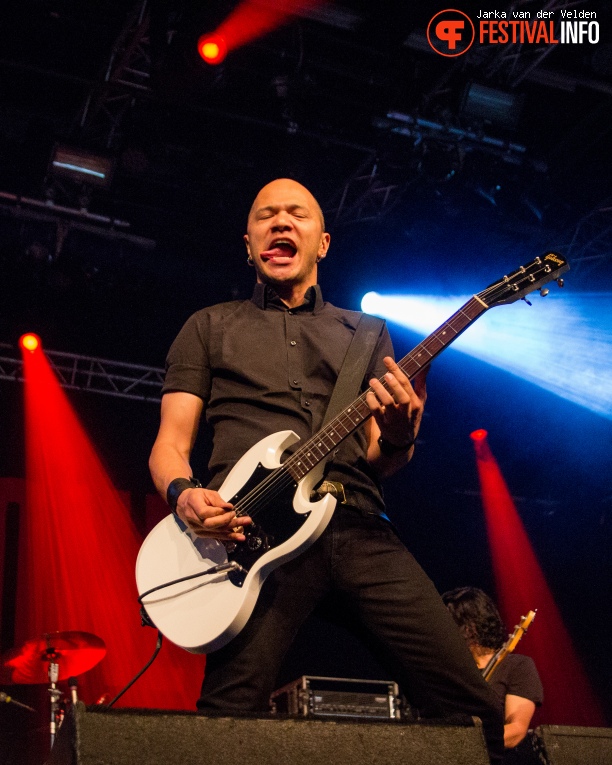 Danko Jones op Speedfest 2015 foto